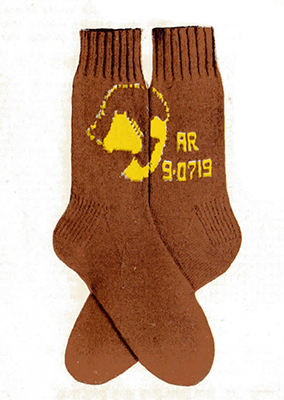 Call-My-Number Socks Pattern #7278