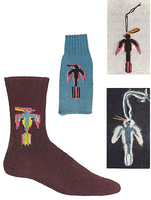 Thunderbird Socks Pattern #7296