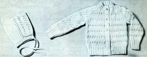 Baby Sweater & Hat | No. 957