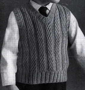 Boy's Slipover Pattern