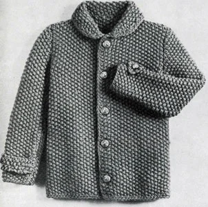 Jacket Pattern | Size: 1 year (2 and 3 years)