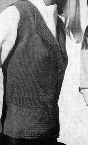 Lapel Vest Pattern