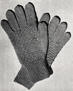 Men's Gloves Pattern #126