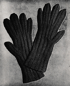 Ladies' Gloves Pattern #128