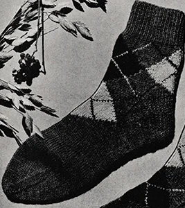 Argyle Anklets Pattern #130