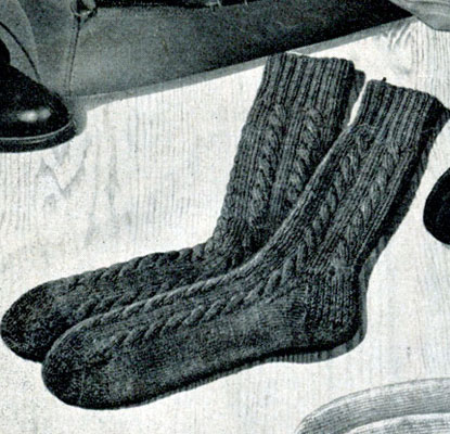 Plain Socks Pattern