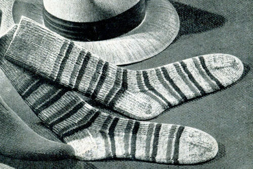 Striped Socks Pattern