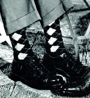 Variation Argyle Socks Pattern