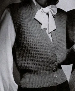 Sleeveless Cardigan Pattern