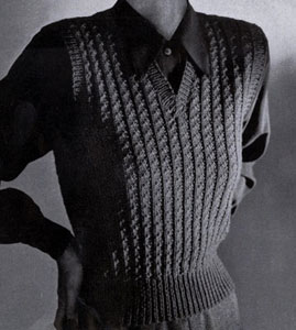 Sleeveless Pullover Pattern