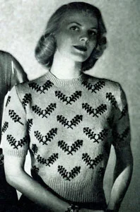 Scandinavian Sweater Pattern No. 5302