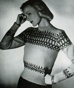 Scandinavian Sweater Pattern No. 5315