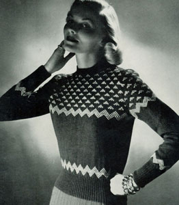 Scandinavian Sweater Pattern No. 5317