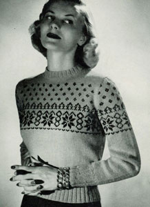 Scandinavian Sweater Pattern No. 5318