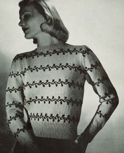 Scandinavian Sweater Pattern No. 5320
