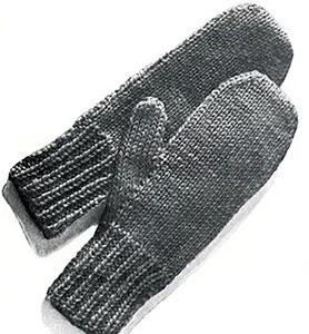 Classic Mittens Pattern #5609