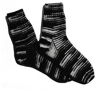 Ombre Socks Pattern #5717
