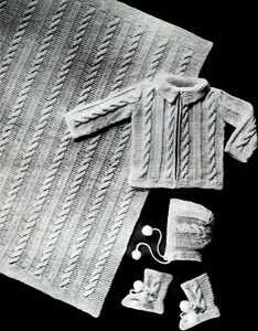 4-Piece Baby Set Pattern