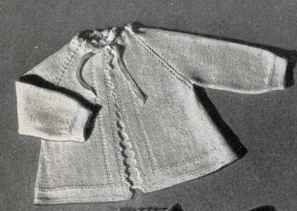 Raglan Sleeve Sacque Pattern