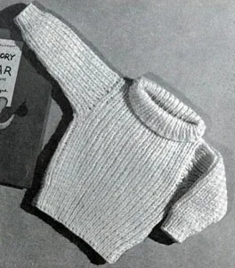 Turtle Neck Pullover Pattern
