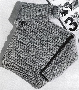 Speed Knit Pullover Pattern