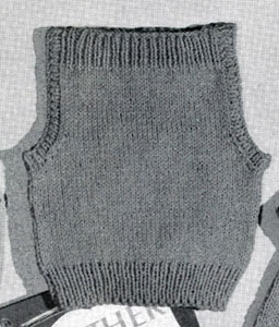 Speed Knit Sleeveless Pullover Pattern