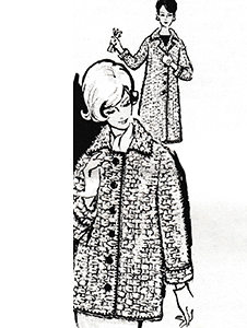 Knitted Jacket and Coat Pattern #533