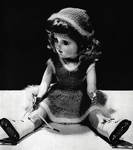 Isabelle Knitted Skating Costume Pattern