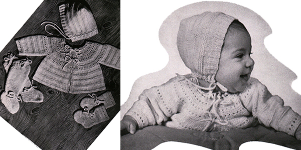 His Majesty Knitted Infant Set Pattern #801
