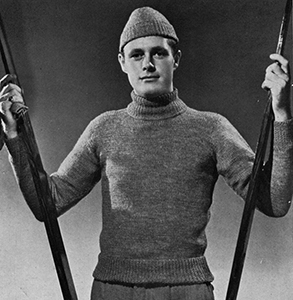 Frontenac Sport Sweater, Cap and Gloves Pattern #3710