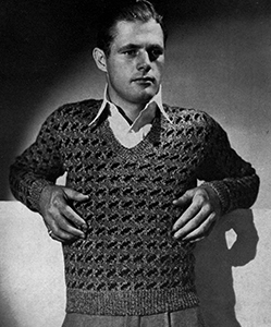 Penobscot Scotch Sweater Pattern #3716