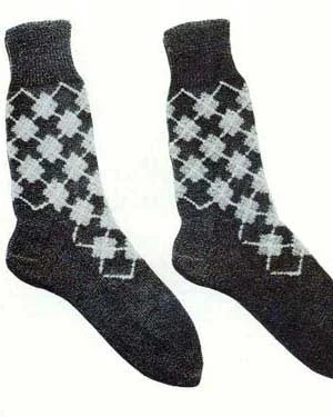 Man's Argyle Socks
