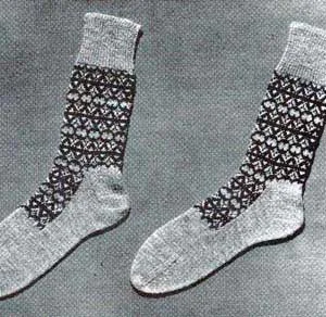Man's Fair Isle Socks