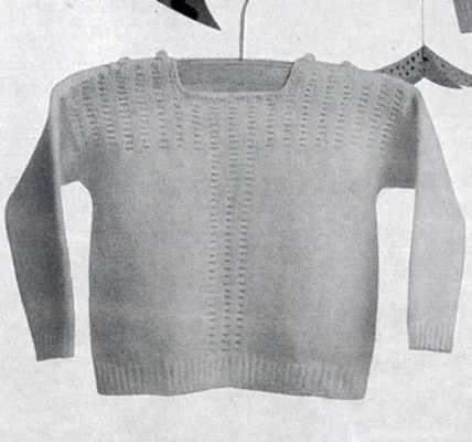 Slip On with Ribbed Yoke Pattern