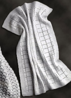 Knitted Carriage Robe Pattern