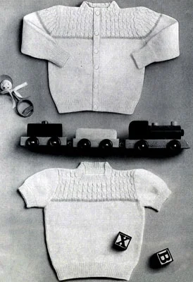 Twin Sweater Set Pattern