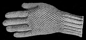Man's Glove Pattern