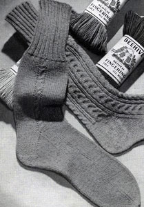 Men's Sock Pattern No. 519