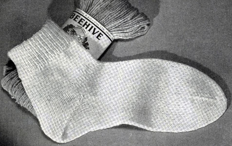 Women's Sock Pattern No. 535