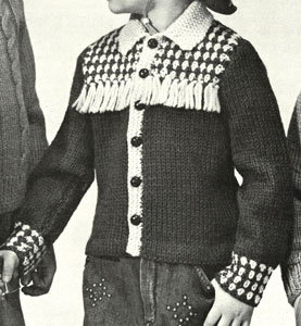 Boy's Cowboy Jacket Pattern