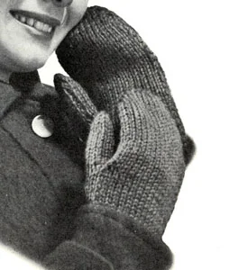 Mitts in a Hurry Pattern