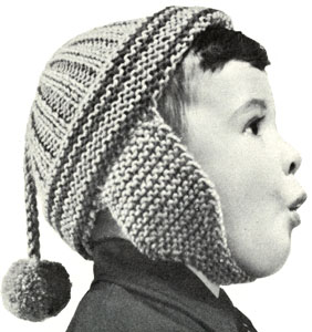 Boy's or Girl's Helmet Pattern