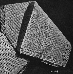 Face Cloth Pattern #4-103