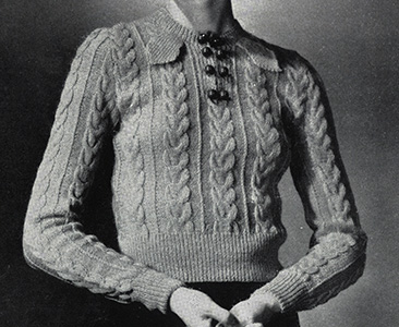 Clarel Sweater Pattern #1104