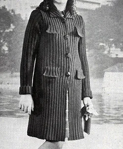 English Topper Coat Pattern #561