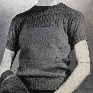 Classic Pullover Pattern #1124