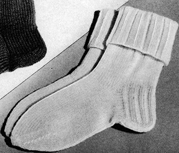 Knitted Socks Pattern #2276