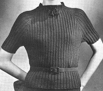 Rib Stitch Sweater Pattern #44