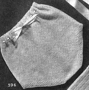 Knitted Pants Pattern #596