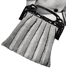 Self-Striped Bag Pattern #2364M